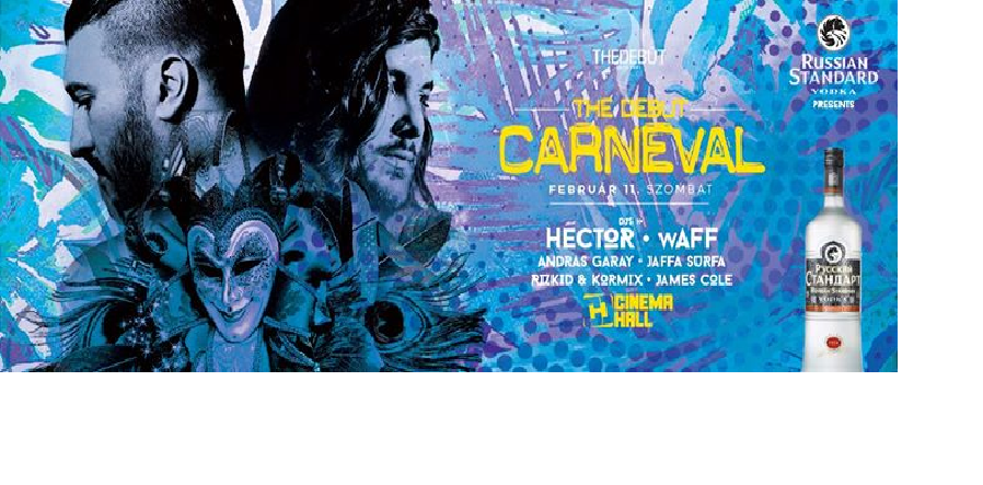 Andras Garay - The Debut Carneval @ Cinema Hall Budapest 11-02-2017 #StreamOn