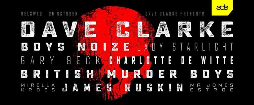Dave Clarke klubestje az egyik legerősebb program az ADE-n