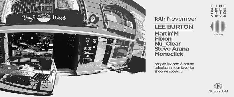 Bedroom x RTS.FM ● Fine Selection#24 ● Lee Burton ● Vinyl&Wood