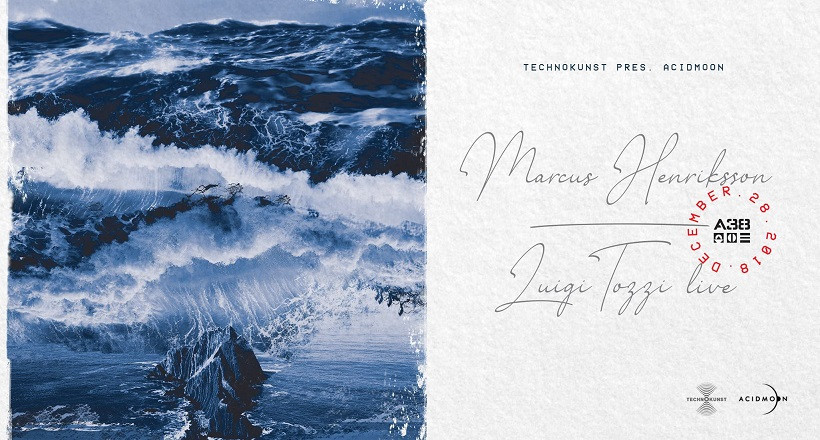 TK pres. Acidmoon w/ Marcus Henriksson & Luigi Tozzi at A38